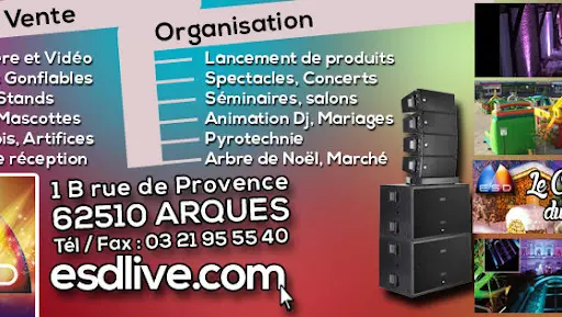 Esd Live - Sonorisation Animation Dj - Arques Pas de Calais