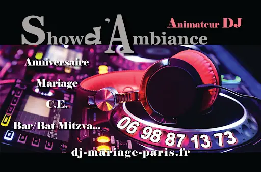 Showdambiance-dj Mariage Paris Bestanim