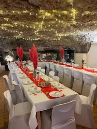 Cave37 - Location Salle des Fêtes Troglodyte - Cave Festive
